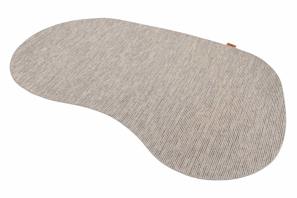 4 Seasons Outdoor | Outdoor Vloerkleed Kidney 200 x 290 cm | Slate